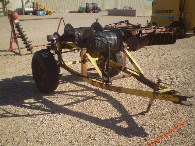 Hyd. wire roller trailer